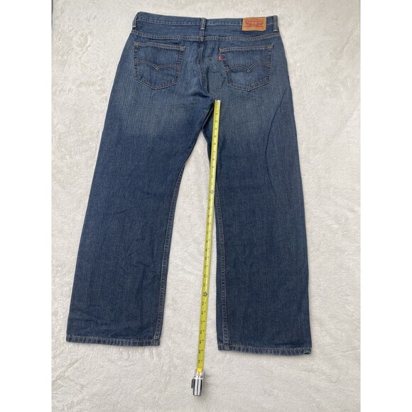 Levi's Jeans Men's 569 Loose Straight Fit Denim Size 36x32 Medium Wash - Picture 5 of 11